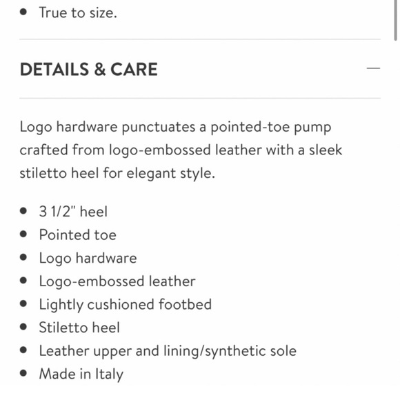 Valentino Cream Heels with Gold Accent - Picture 3 of 8